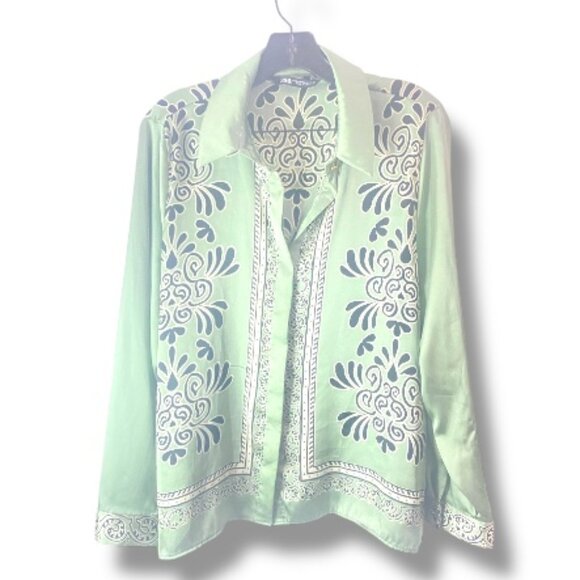 Beautiful Zara XL Ethnic-Inspired Shirt – Made in Turkey - Picture 1 of 17